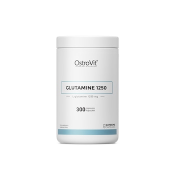 Supliment Alimentar, OstroVit, Glutamine 1250, 300 Capsule Supliment Alimentar, OstroVit, Glutamine 1250, 300 Capsule