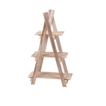 Suport de flori, lemn, pe 3 nivele, 27 x 70 x 86 cm Suport de flori, lemn, pe 3 nivele, 27 x 70 x 86 cm