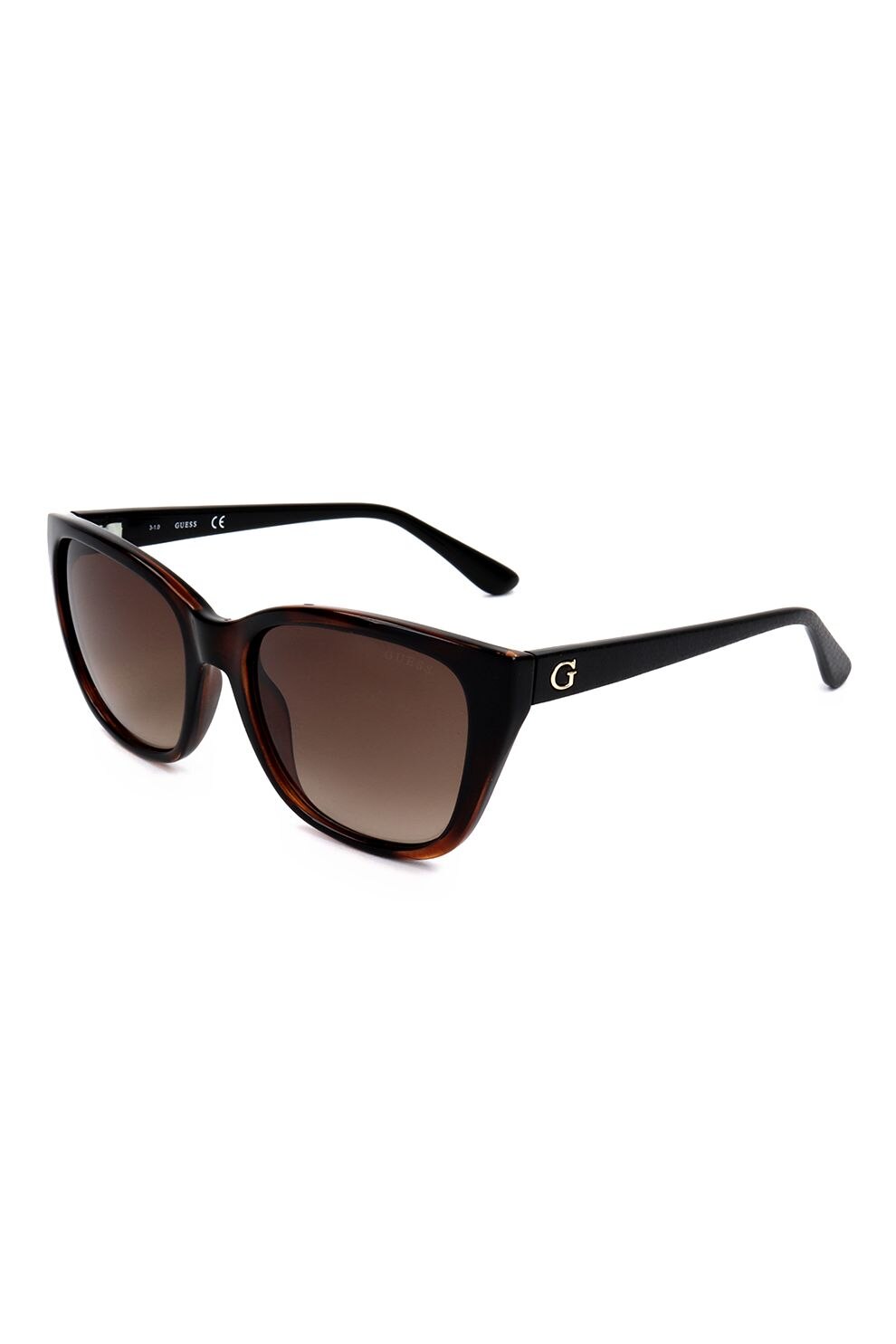 Guess, Ochelari de soare aviator, Maro, 54-18-145 Standard