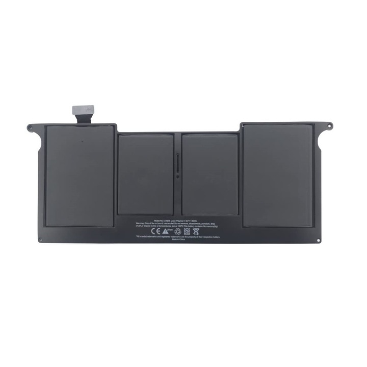 Akkumulátor MacBook Air 11 hüvelykes A1370 (2010 KÉSŐ) (EMC 2393) / A1375 akkumulátortípushoz – 4800 mAh 7,3 V 35 Wh
