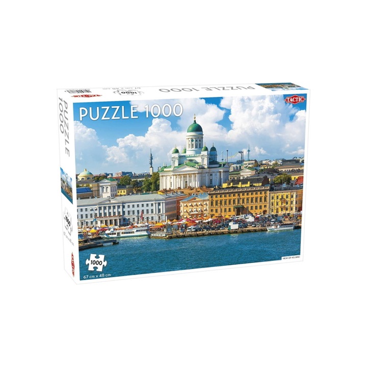 Tactic 1000 db-os puzzle - A világ körül - Helsinki, Finnország (56686)