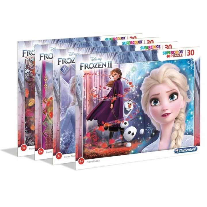Clementoni 30 db-os Szuper színes Maxi puzzle - Jégvarázs 2 - többféle (22702)