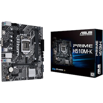 Placa de baza ASUS PRIME H510M-K, Socket 1200 Placa de baza ASUS PRIME H510M-K, Socket 1200
