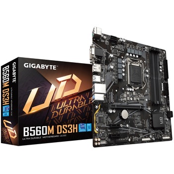 Placa de baza Gigabyte B560M DS3H, Socket 1200 Placa de baza Gigabyte B560M DS3H, Socket 1200