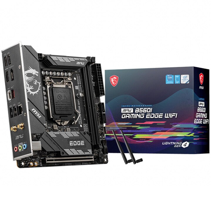 Placa de baza MSI MPG B560I GAMING EDGE WIFI, Socket 1200