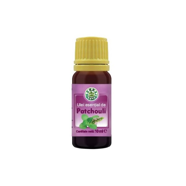 Ulei esential aromaterapie Herbal Sana, PATCHOULI (Pogostemon cablin), 100% natural si pur, 10 ml