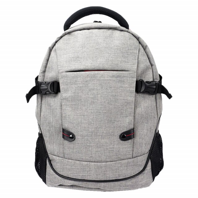 Rucsac pentru laptop, Pufo, 44 x 37 cm, gri