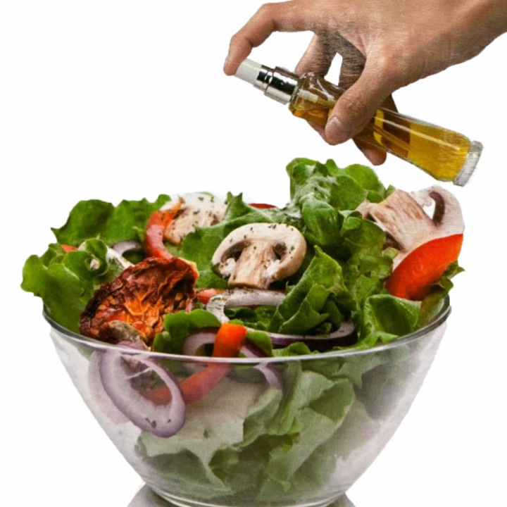 Комплект от 2 оливерника, За олио и оцет, Стъкло, 2 х 30 мм