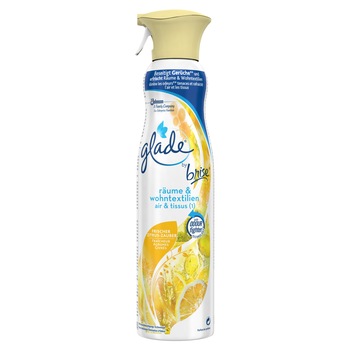 Odorizant de aer cu actiune instanta pentru camera Glade Air & Fabric Citrus, 275 ml Odorizant de aer cu actiune instanta pentru camera Glade Air & Fabric Citrus, 275 ml