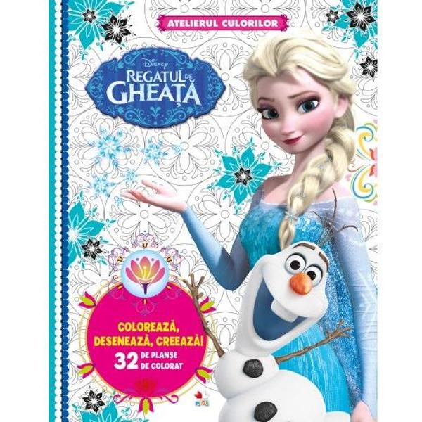 Disney Regatul de gheata - Atelierul culorilor