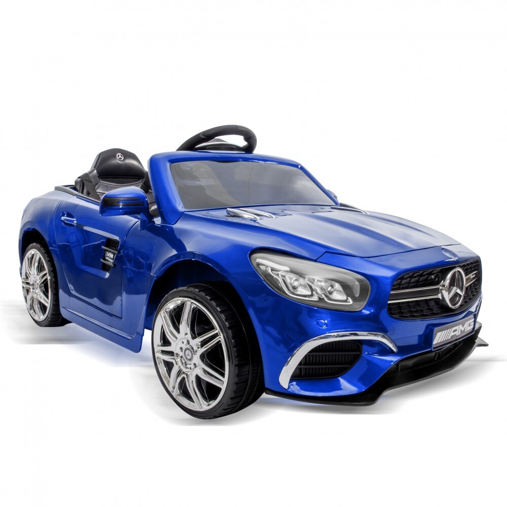 Masina Mercedes, model SL63, culoare albastru