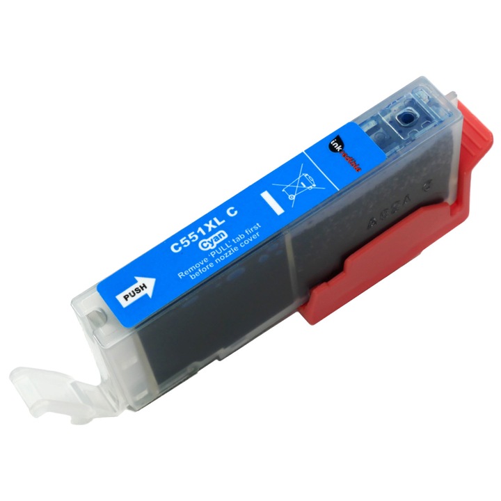 Cartus Canon CLI551XL cyan compatibil 700 pagini