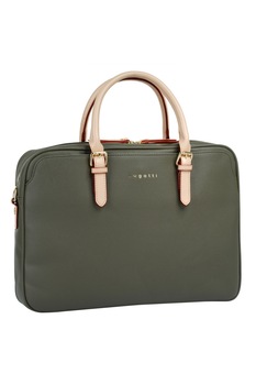 Geanta servieta dama, bugatti, seria Ella, piele ecologica, verde olive Geanta servieta dama, bugatti, seria Ella, piele ecologica, verde olive