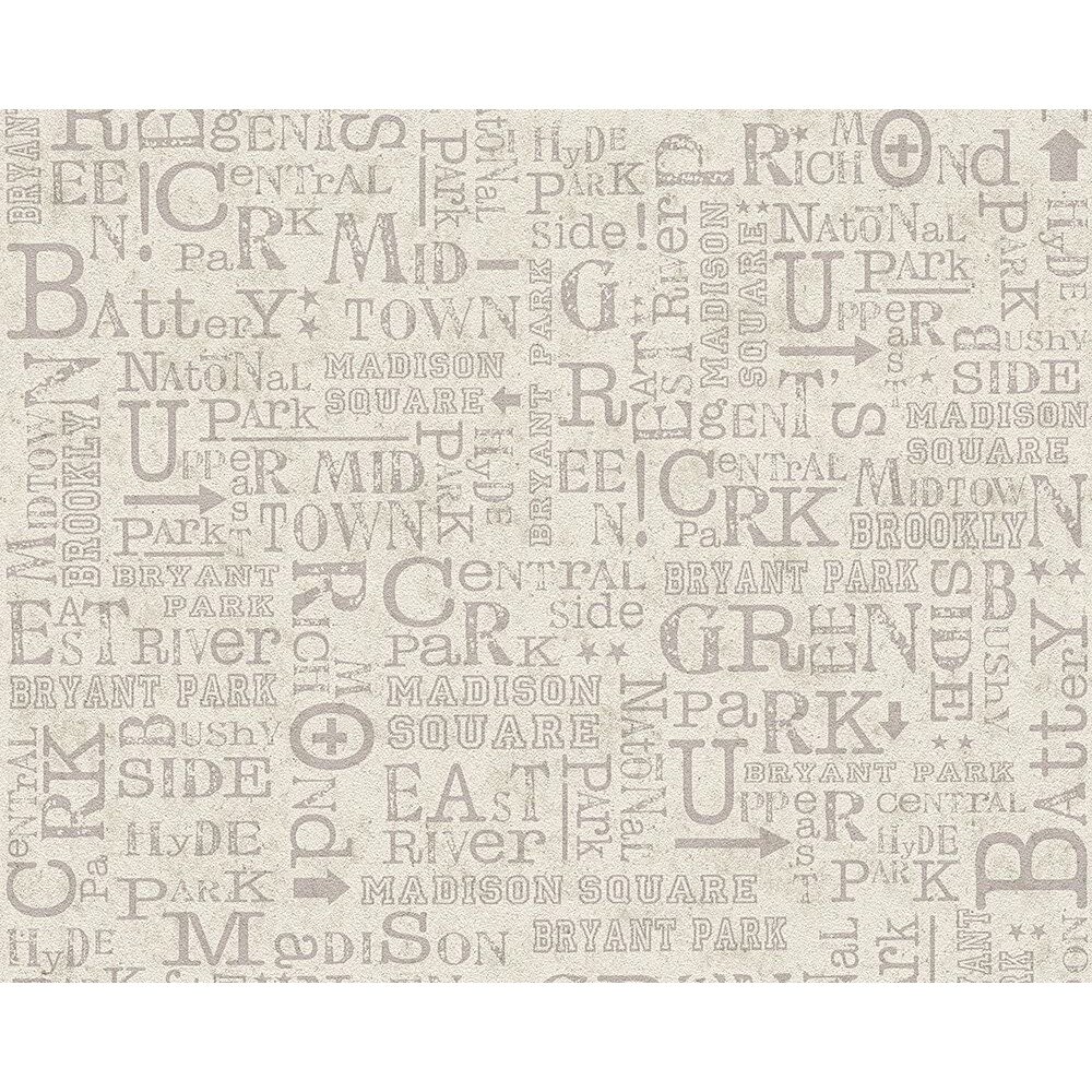 Tapet, AS Creation, 956722, Maro/Crem, 10.05 x 0.53 m