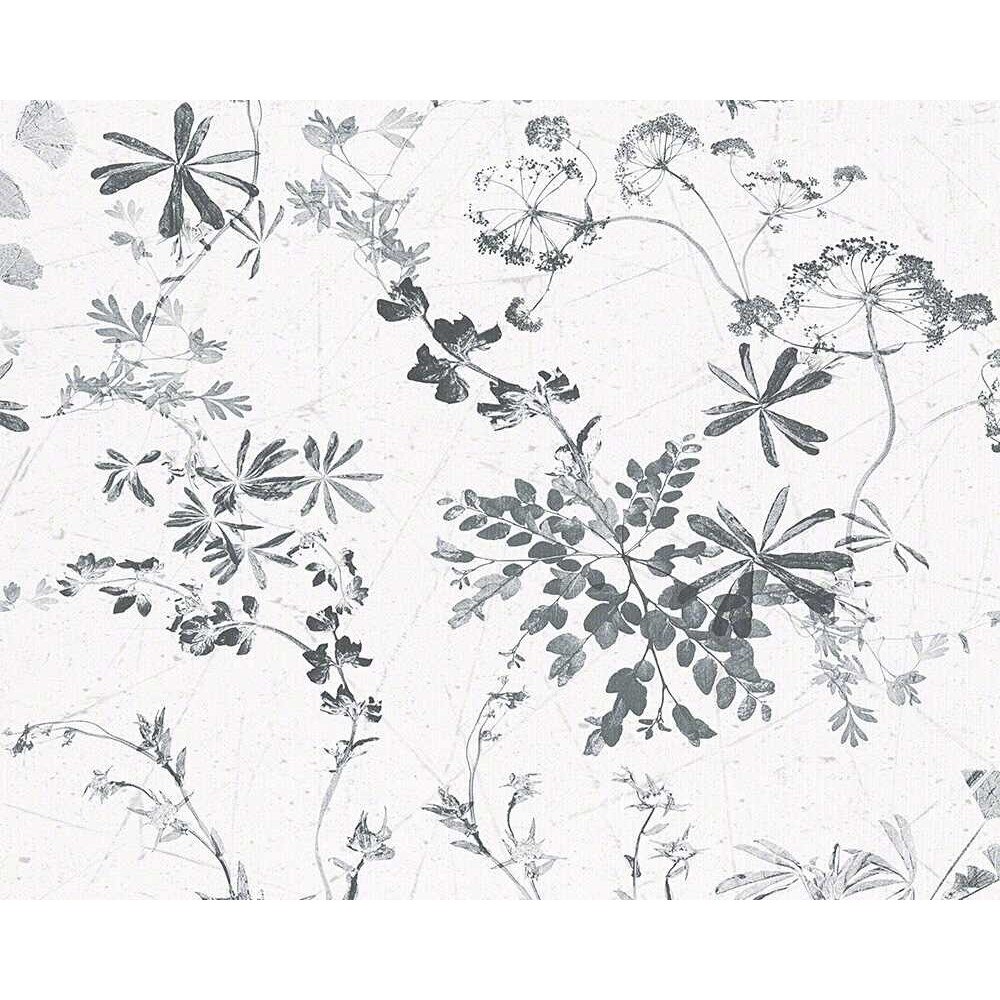 Tapet, AS Creation, 944361, Alb/Gri, 10.05 x 0.53 m