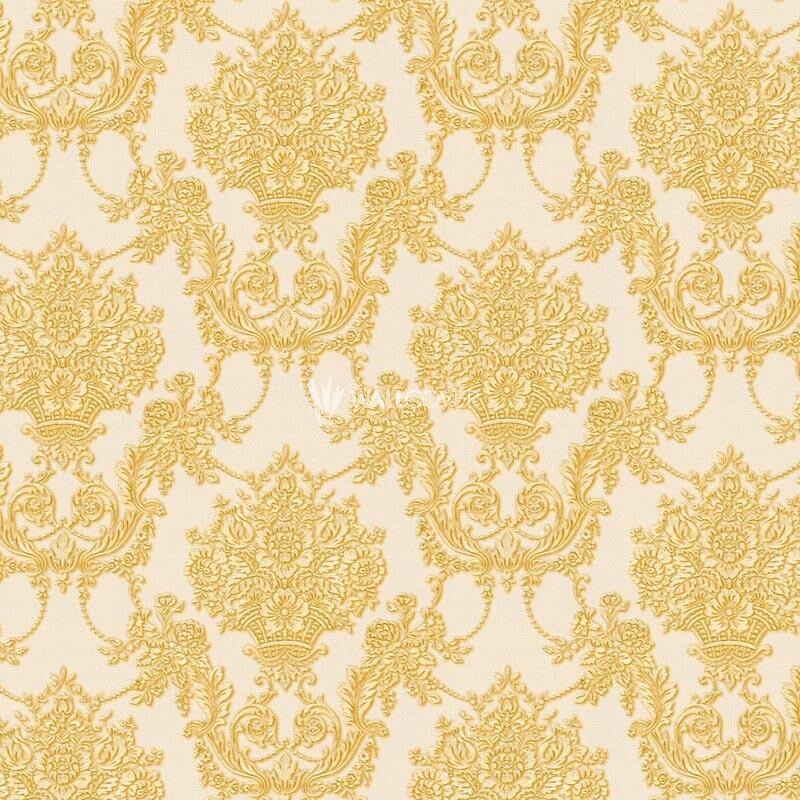 Tapet, AS Creation, 344924, Crem/Galben/Metalic, 10.05 x 0.53 m