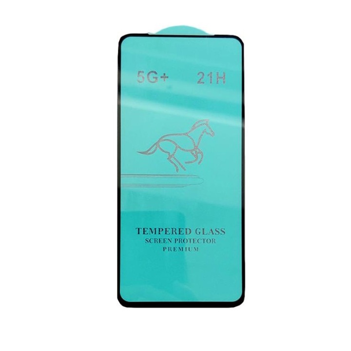 Alc Mobile Samsung Galaxy A52 4G / 5G kompatibilis üvegfólia, 9D, fekete