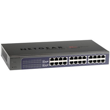 Netgear ProSafe Plus 24-Port Gigabit Rack Switch (JGS524E v2) Netgear ProSafe Plus 24-Port Gigabit Rack Switch (JGS524E v2)