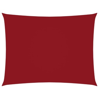 Copertina parasolar vidaXL, Tesatura oxford cu invelis din PU, 3 x 4,5 m, Rosu Copertina parasolar vidaXL, Tesatura oxford cu invelis din PU, 3 x 4,5 m, Rosu