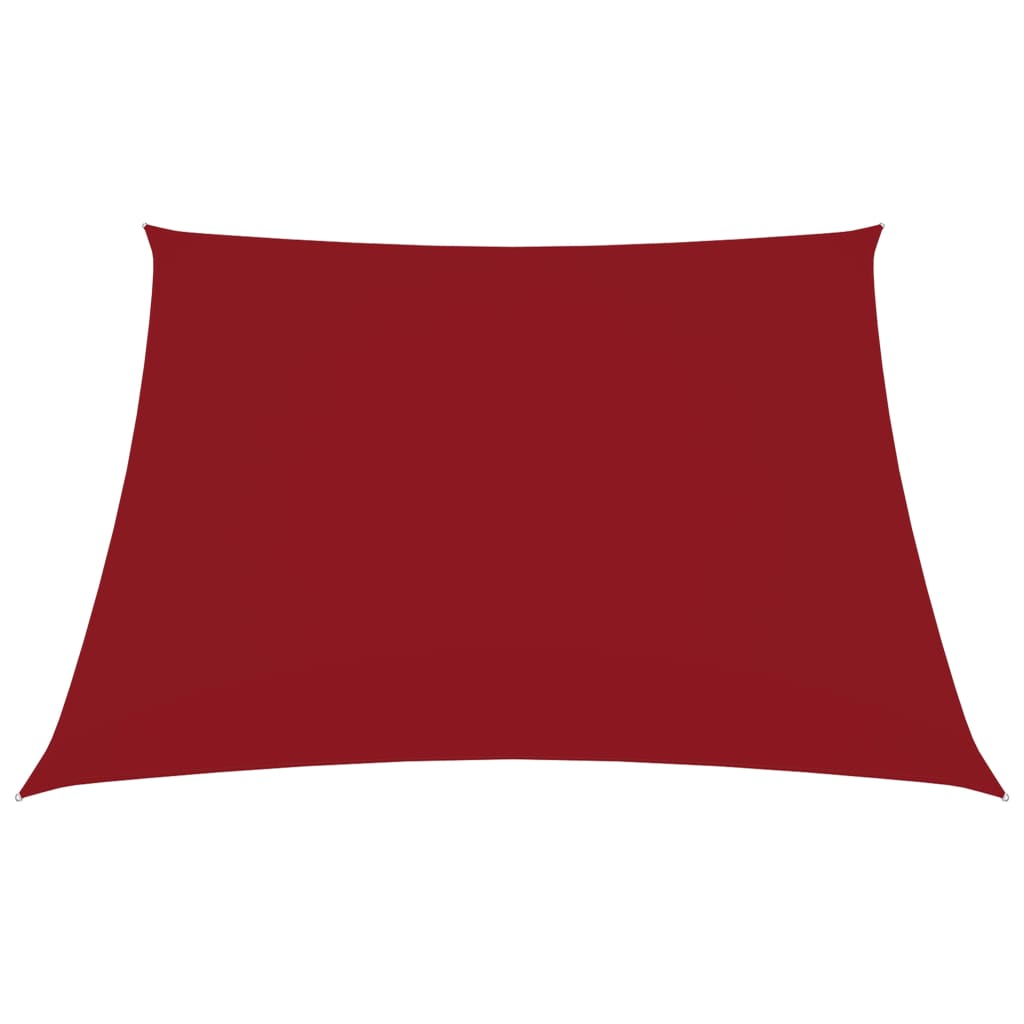 Copertina parasolar vidaXL, Tesatura oxford cu invelis din PU, 6 x 6 m, Rosu