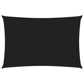 Copertina panza de parasolar in forma dreptunghiulara vidaXL, Tesatura, 300 x 500 cm, Negru Copertina panza de parasolar in forma dreptunghiulara vidaXL, Tesatura, 300 x 500 cm, Negru