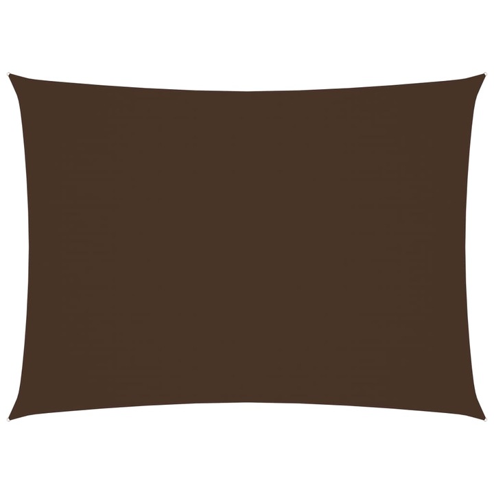 Copertina parasolar vidaXL, Tesatura oxford cu invelis din PU, 2,5 x 3,5 m, Maro