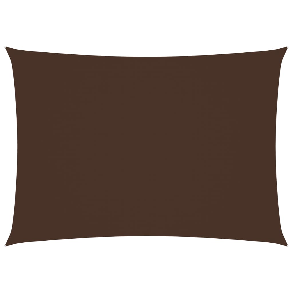 Copertina parasolar vidaXL, Tesatura oxford cu invelis din PU, 3 x 4 m, Maro