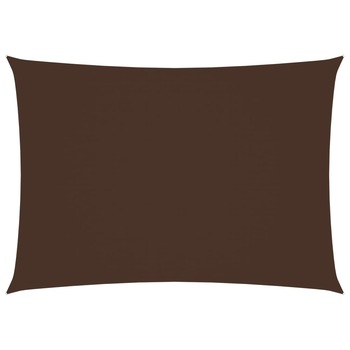 Copertina parasolar vidaXL, Tesatura oxford cu invelis din PU, 2,5 x 4 m, Maro Copertina parasolar vidaXL, Tesatura oxford cu invelis din PU, 2,5 x 4 m, Maro