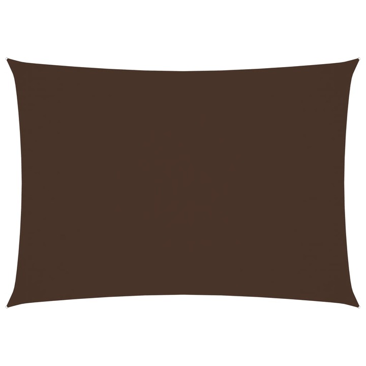 vidaXL barna téglalap alakú oxford-szövet napvitorla 2,5x4 m 135812