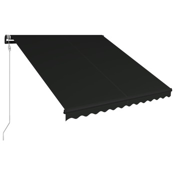 Copertina retractabila automat, antracit, 350 x 250 cm 3051250 Copertina retractabila automat, antracit, 350 x 250 cm 3051250