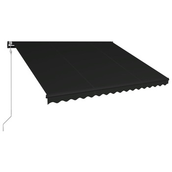 Copertina retractabila automat, antracit, 450 x 300 cm 3051252 Copertina retractabila automat, antracit, 450 x 300 cm 3051252