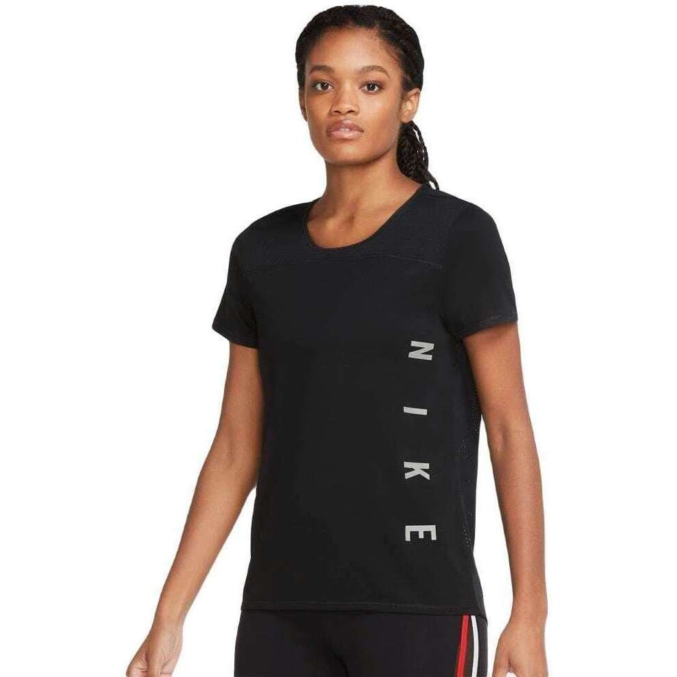 Tricou Nike Run Division Miler, Negru