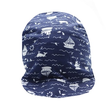 Bandana cu cozoroc pentru baieti Mini Junior SCC-213, Bleumarin Universal Bandana cu cozoroc pentru baieti Mini Junior SCC-213, Bleumarin Universal