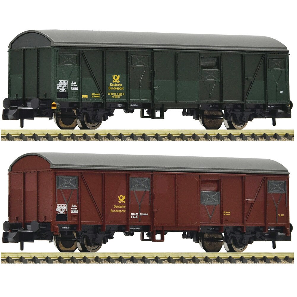 Set Vagoane Postale, scana N, 2 piese