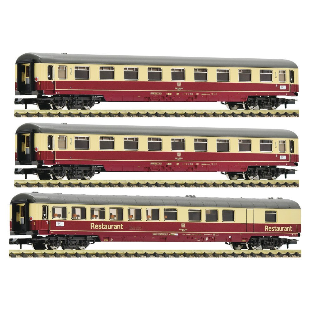 Set Vagoane Pasageri si Restaurant, scara N, 3 piese
