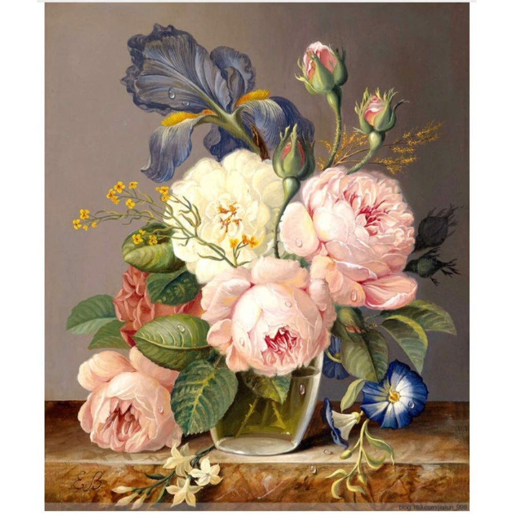 Mozaic cu diamante 40X50 B19 Afisarea completa pe cadru