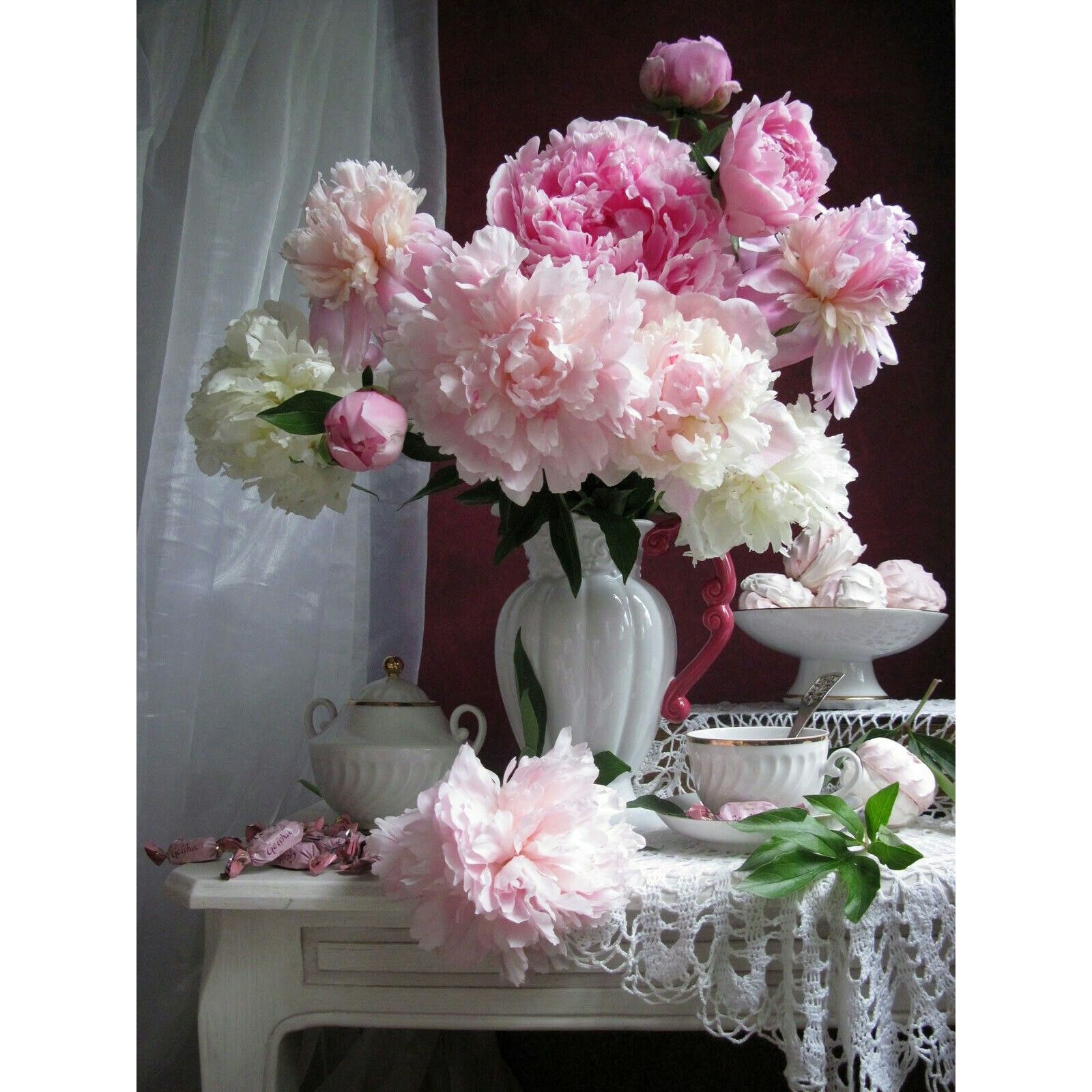 Mozaic cu diamante 40X50 B12 Afisarea completa pe cadru