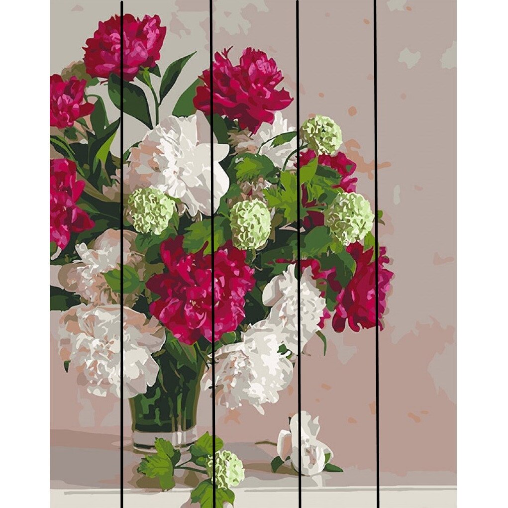 Pictura pe numere, pe Lemn 40X50 cm W012
