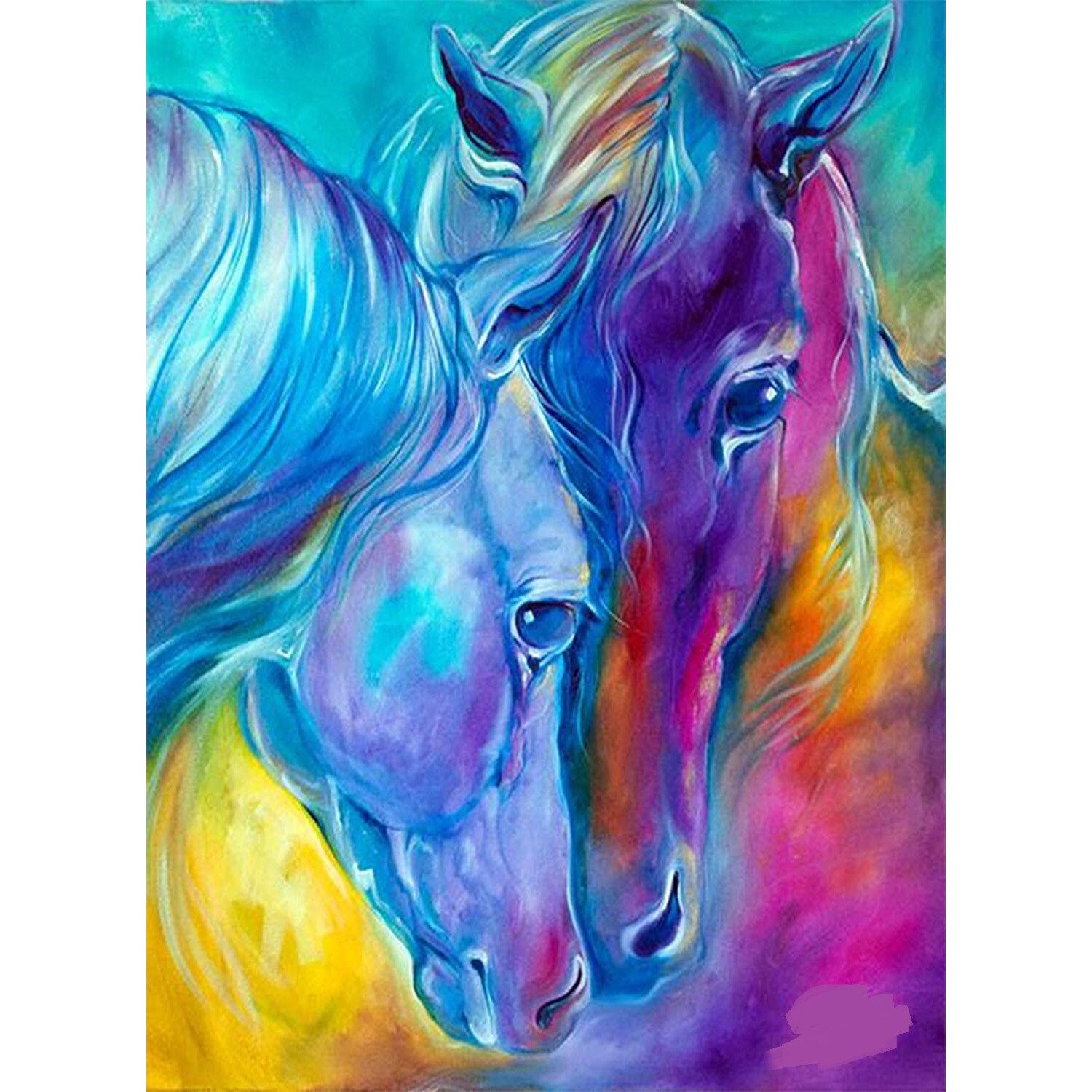 Pictura pe numere, panza pe rama 40X50 cm A105