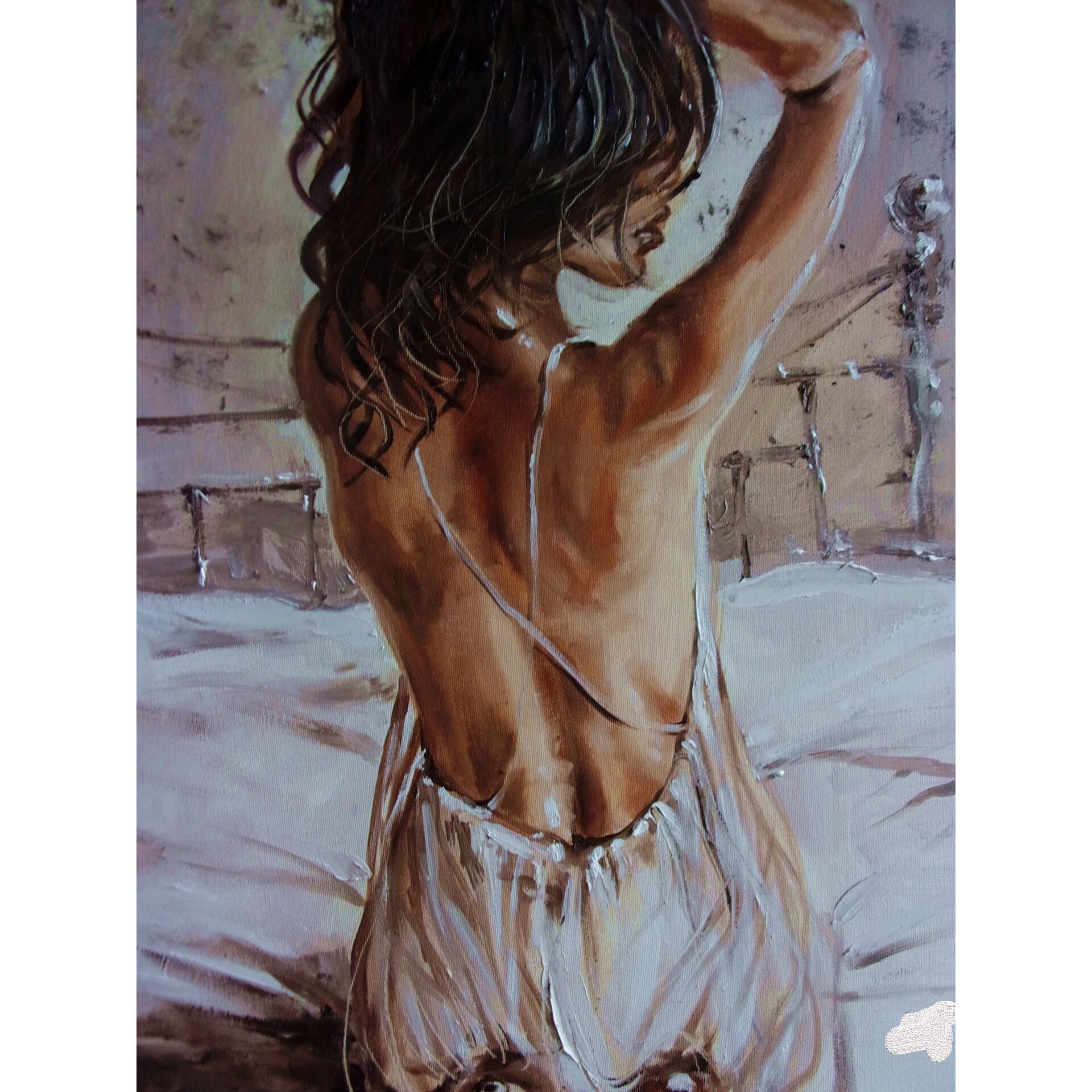 Pictura pe numere, panza pe rama 40X50 cm A094