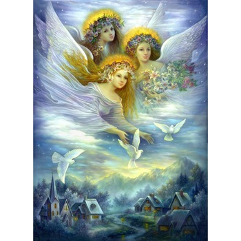 Pictura pe numere, panza pe rama 40X50 cm A080 Pictura pe numere, panza pe rama 40X50 cm A080