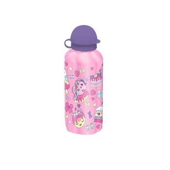 Sticla pentru apa pentru fete 500 ml Kids 821797, Roz Sticla pentru apa pentru fete 500 ml Kids 821797, Roz