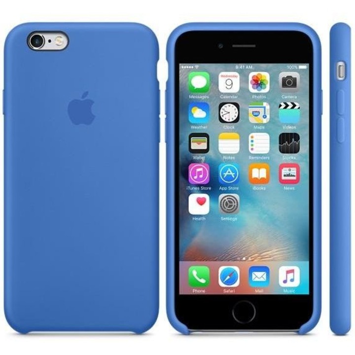 Силиконов Кейс за Apple iPhone SE 2020, Удароустойчив, Син