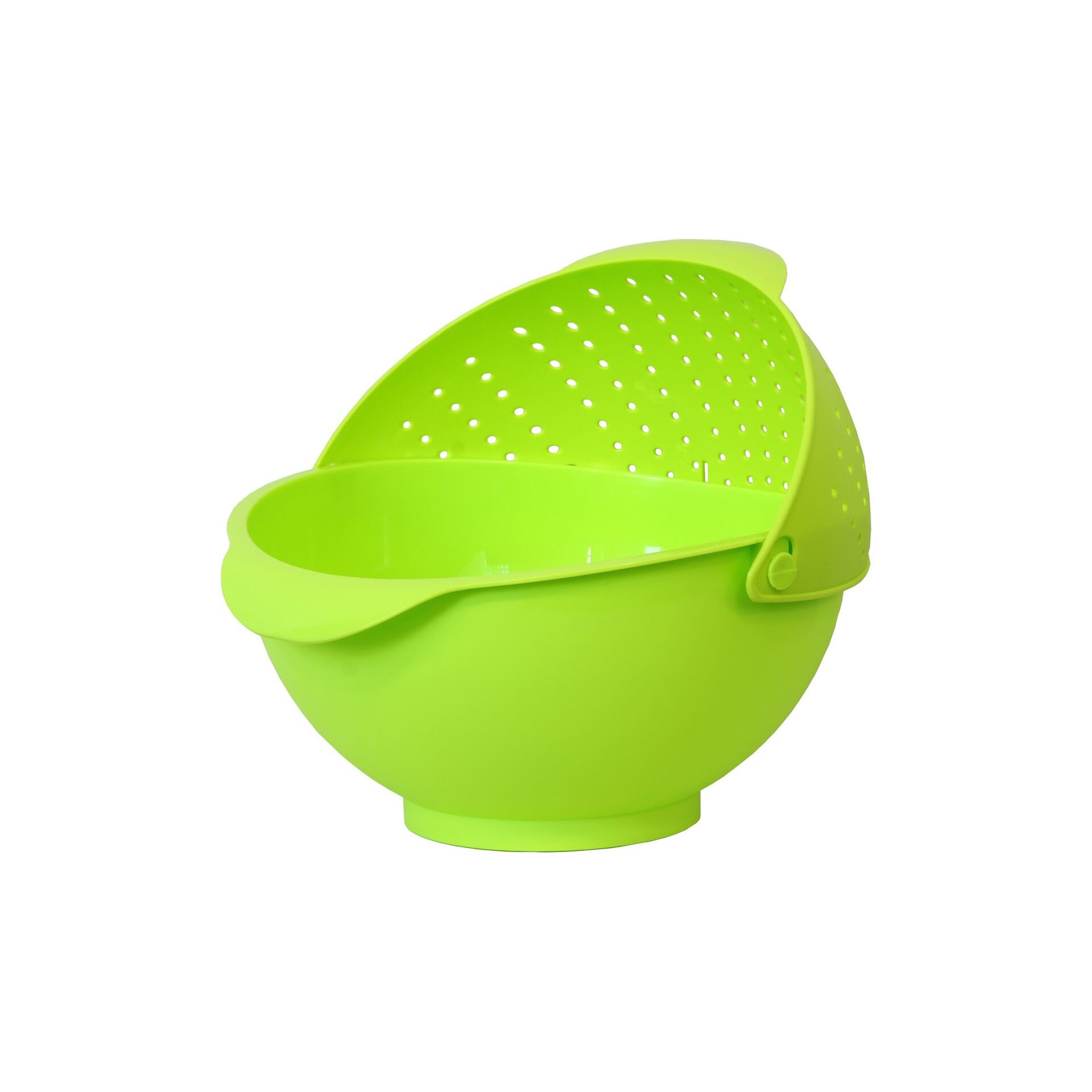 Bol cu strecuratoare Domotti 3L, 24x22x12,5cm verde Otello