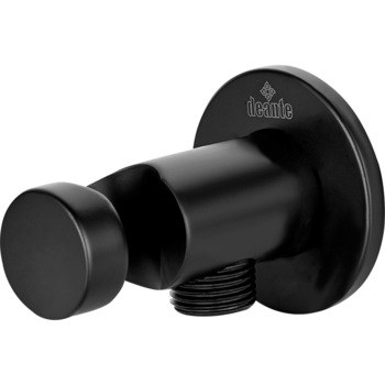 Suport para dus,Deante NAC N51K , incastrat , negru mat, model rotund Suport para dus,Deante NAC N51K , incastrat , negru mat, model rotund