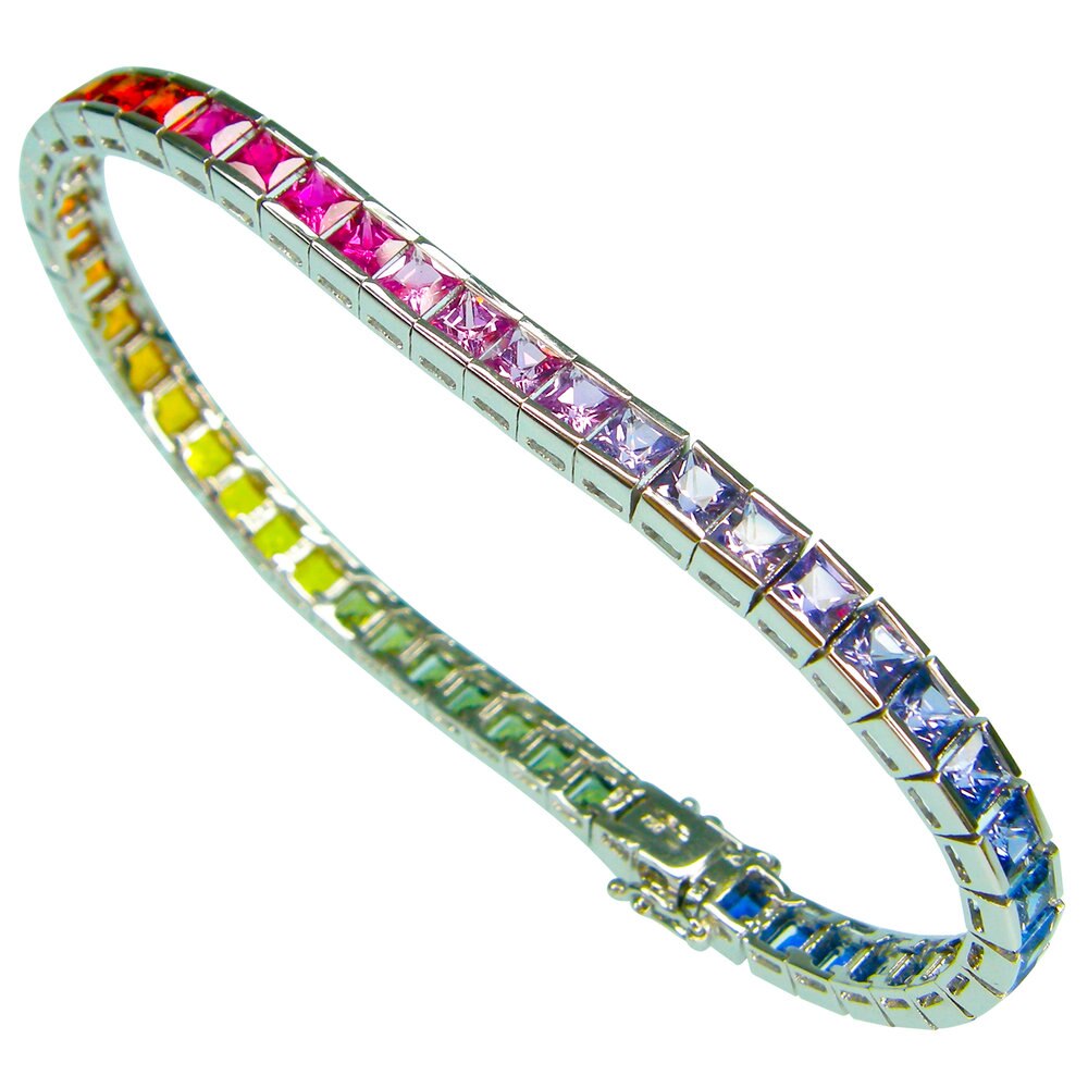 Bratara din argint 925 - Cubic Rainbow Zirconia