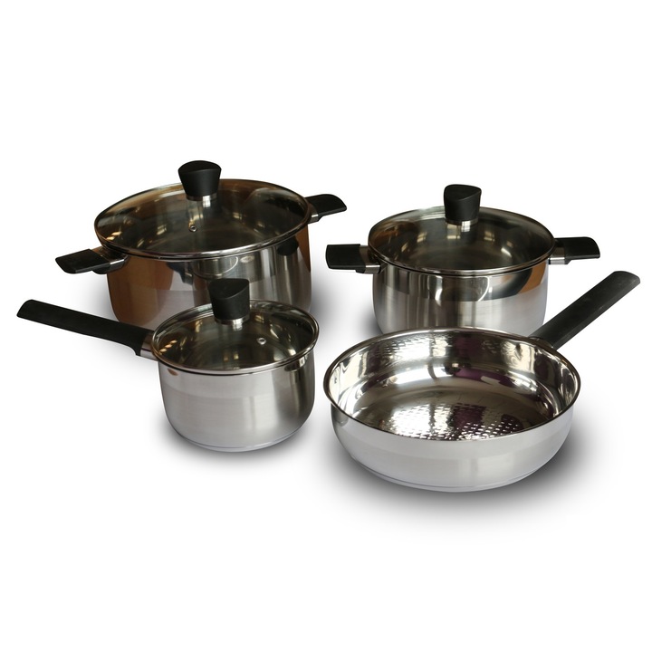 Set oale de inox 7 pcs