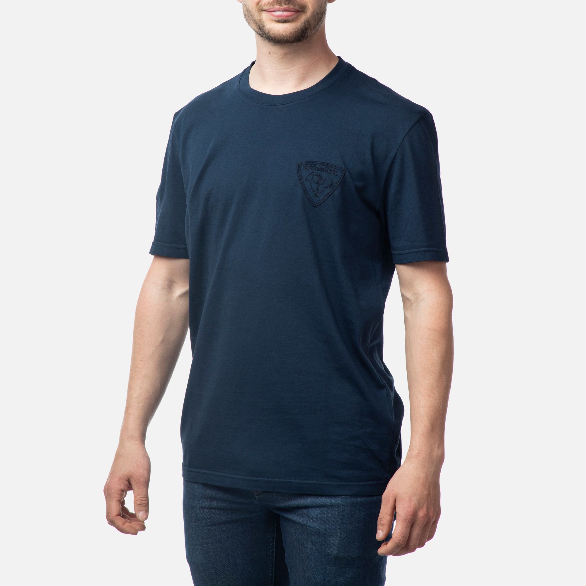 Tricou barbati Rossignol TECH albastru