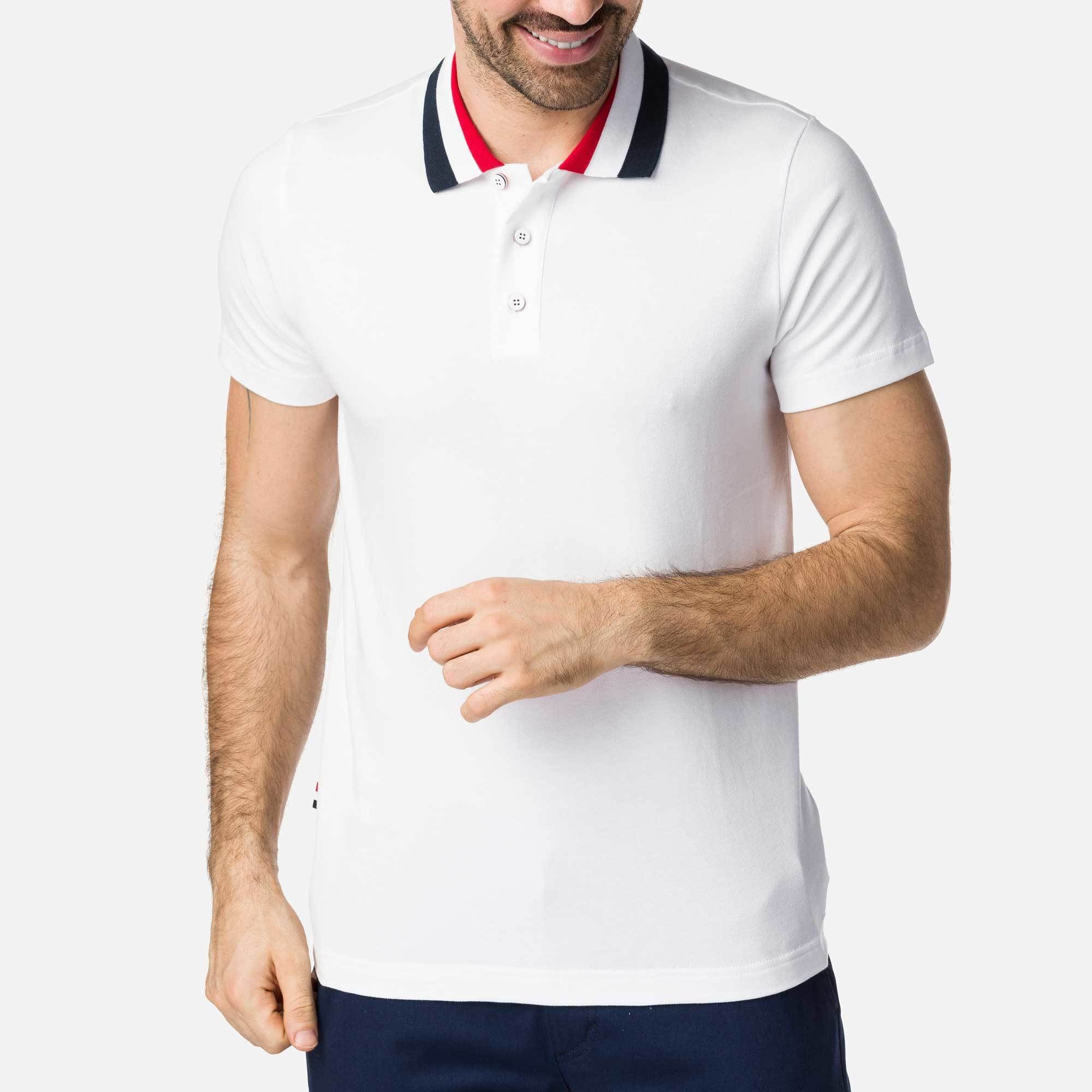 Tricou barbati Rossignol CLASSIC POLO alb