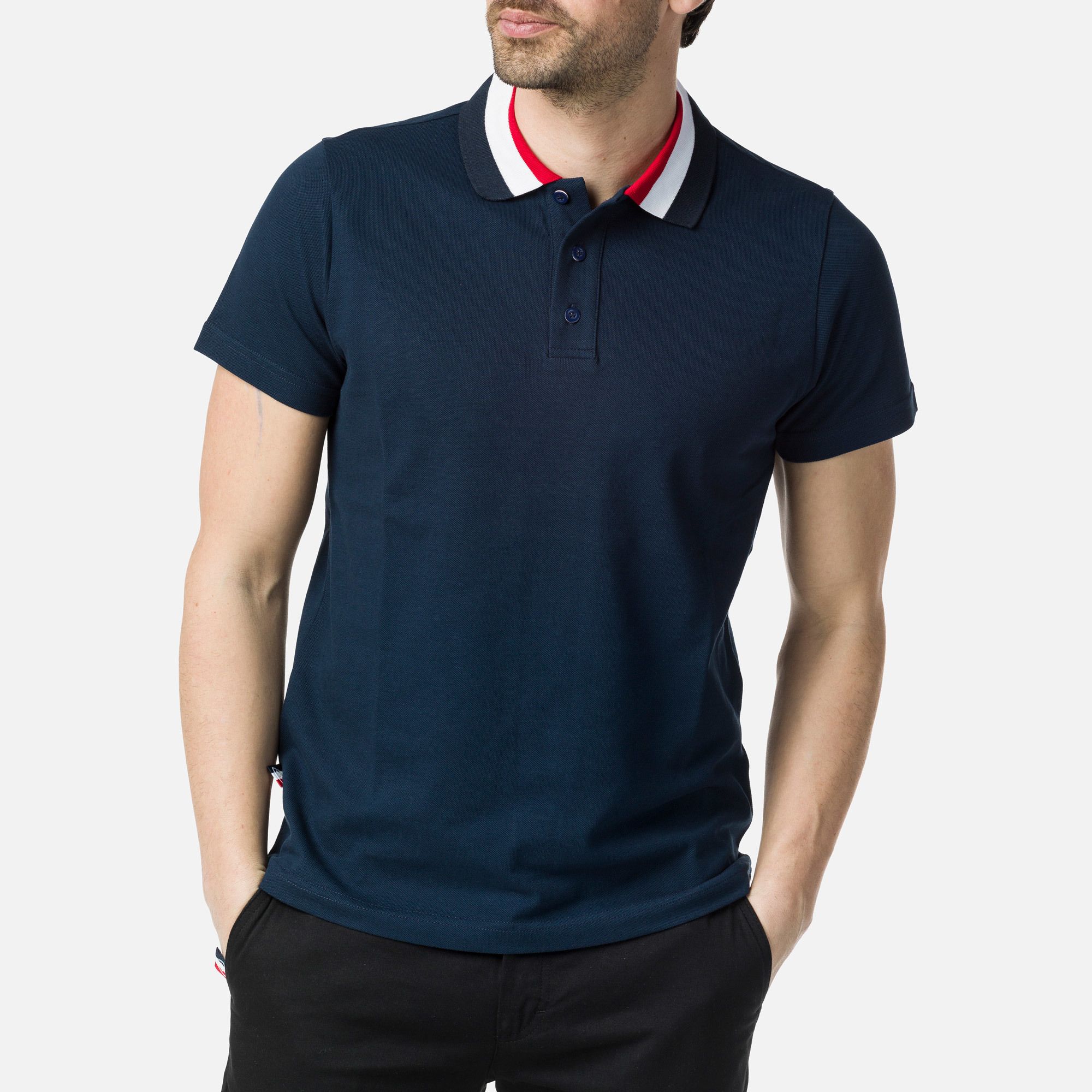 Tricou barbati Rossignol CLASSIC POLO albastru